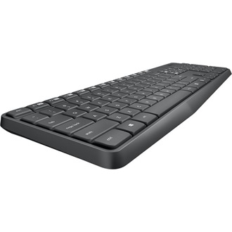 Logitech MK235 vezeték nélküli cseppálló magyar billentyűzet + egér fekete