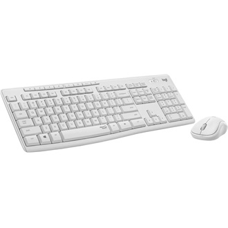 Logitech MK295 Silent Wireless Combo vezeték nélküli angol (US) billentyűzet + egér fehér (Off-White)