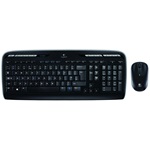 Logitech MK330 vezeték nélküli angol (US) billentyűzet + egér fekete