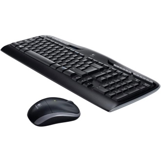 Logitech MK330 vezeték nélküli angol (US) billentyűzet + egér fekete
