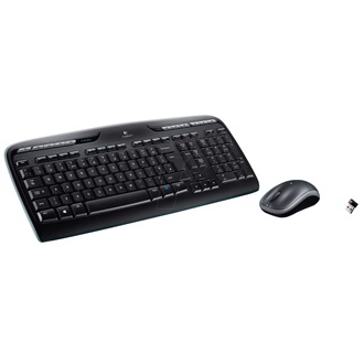 Logitech MK330 vezeték nélküli német billentyűzet + egér fekete