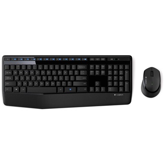 Logitech MK345 vezeték nélküli angol (US) billentyűzet + egér fekete