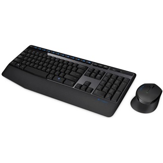 Logitech MK345 vezeték nélküli angol (US) billentyűzet + egér fekete