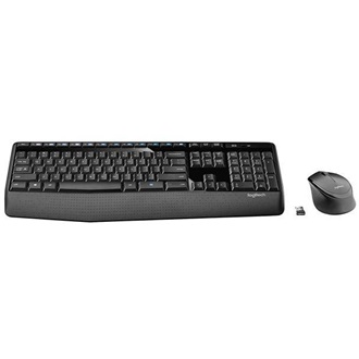 Logitech MK345 vezeték nélküli angol (US) billentyűzet + egér fekete