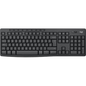 Logitech MK370 Combo for Business Bluetooth / vezeték nélküli cseppálló angol (US) membrán billentyűzet + egér szürke (G