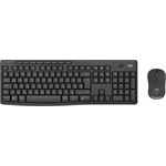 Logitech MK370 Combo for Business Bluetooth / vezeték nélküli cseppálló magyar membrán billentyűzet + egér szürke (Graph