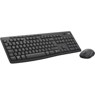Logitech MK370 Combo for Business Bluetooth / vezeték nélküli cseppálló magyar membrán billentyűzet + egér szürke (Graph