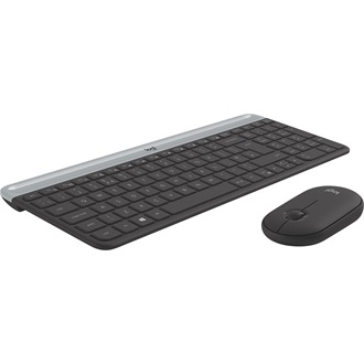 Logitech MK470 Slim vezeték nélküli angol (US) billentyűzet + egér