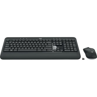 Logitech MK540 Advanced vezeték nélküli cseppálló angol (US) billentyűzet + egér fekete