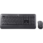 Logitech MK540 Advanced vezeték nélküli cseppálló angol billentyűzet + egér fekete