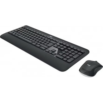 Logitech MK540 vezeték nélküli cseppálló német membrán billentyűzet + egér fekete