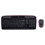 Logitech MK330 vezeték nélküli magyar billentyűzet + egér fekete