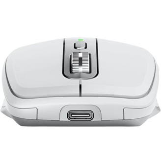 Logitech MX Anywhere 3 optikai Bluetooth / vezeték nélküli notebook egér világosszürke