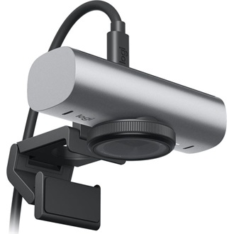 Logitech MX Brio webkamera világosszürke (Pale Grey)