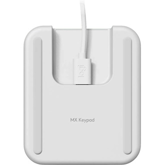 Logitech MX Keypad USB egykezes AI vezérlőpanel fehér (Off-white)