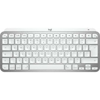 Logitech MX Keys Mini for Mac Bluetooth angol (US) membrán billentyűzet ezüst-fehér (Pale Gray)