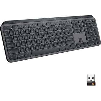 Logitech MX Keys S Bluetooth / vezeték nélküli angol (US) membrán billentyűzet szürke
