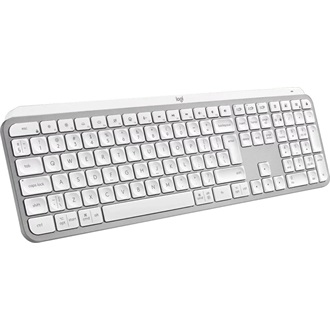 Logitech MX Keys S Bluetooth / vezeték nélküli angol (US) membrán billentyűzet szürke-fehér (Pale Gray)