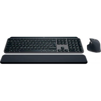 Logitech MX Keys S Combo Bluetooth / vezeték nélküli angol (US) membrán billentyűzet + egér szürke