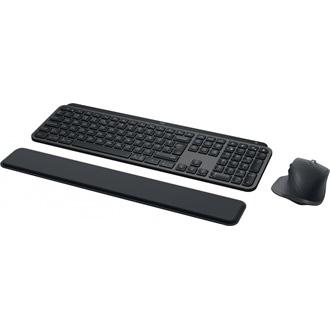 Logitech MX Keys S Combo Bluetooth / vezeték nélküli angol (US) membrán billentyűzet + egér szürke