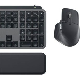 Logitech MX Keys S Combo Bluetooth / vezeték nélküli angol (US) membrán billentyűzet + egér szürke