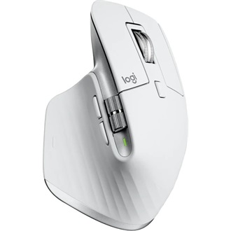 Logitech MX Master 3S Mac optikai Bluetooth / vezeték nélküli egér (Pale Gray) fehér-szürke