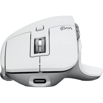 Logitech MX Master 3S Mac optikai Bluetooth / vezeték nélküli egér (Pale Gray) fehér-szürke