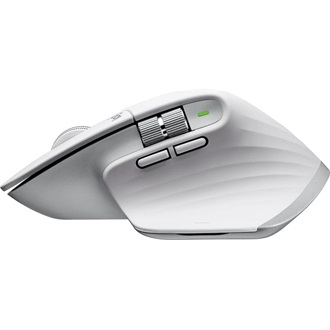 Logitech MX Master 3S Mac optikai Bluetooth / vezeték nélküli egér (Pale Gray) fehér-szürke