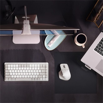 Logitech MX Master 3S Mac optikai Bluetooth / vezeték nélküli egér (Pale Gray) fehér-szürke