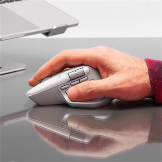 Logitech MX Master 4 optikai Bluetooth egér világosszürke