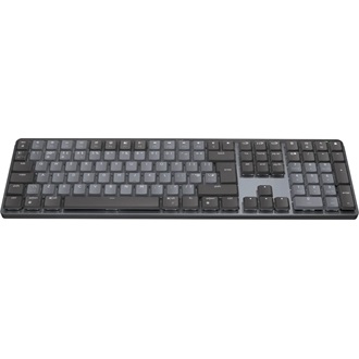 Logitech MX Mechanical Performance Bluetooth / vezeték nélküli angol gaming Tactile Quiet mechanikus billentyűzet szürke