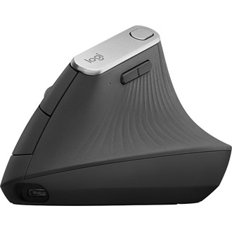 Logitech MX Vertical Bluetooth / vezeték nélküli egér fekete