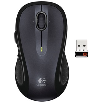 Logitech M510 optikai vezeték nélküli notebook egér szürke