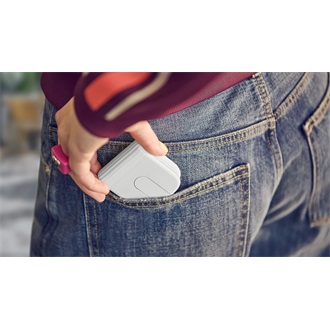 Logitech Mobi Fold optikai Bluetooth / vezeték nélküli egér fehér (Off-white)
