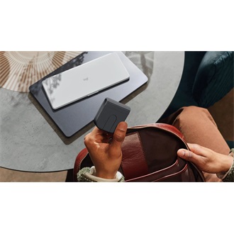 Logitech Mobi Fold optikai Bluetooth / vezeték nélküli egér szürke (Graphite)