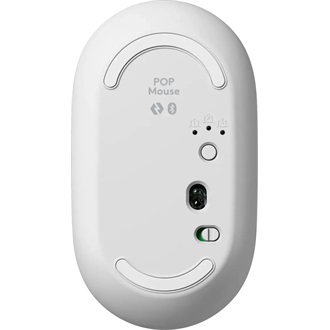 Logitech POP optikai Bluetooth egér fehér (Off-white)