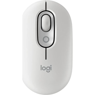 Logitech POP optikai Bluetooth egér fehér (Off-white)