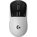 Logitech PRO X2 SUPERSTRIKE LIGHTSPEED optikai vezeték nélküli gaming egér fehér-fekete (Lunar Eclipse)