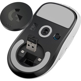 Logitech Pro X Superlight optikai vezeték nélküli gaming egér fehér