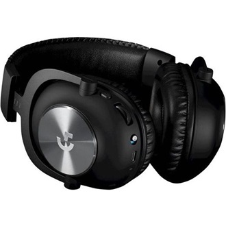 Logitech PRO X Wireless Lightspeed gaming fejhallgató headset fekete
