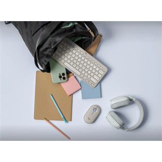 Logitech Pebble 2 vezeték nélküli fehér billentyűzet K380S