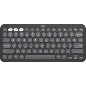Logitech Pebble Keys 2 K380S Bluetooth angol (US) membrán billentyűzet szürke (Graphite)