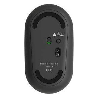 Logitech Pebble Mouse 2 M350S optikai Bluetooth egér fekete