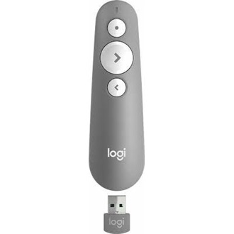 Logitech R500s lézeres Bluetooth presenter (640-660nm) szürke