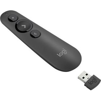 Logitech R500s lézeres Bluetooth / vezeték nélküli presenter szürke
