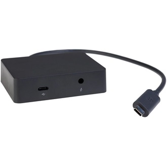 Logitech Rally CAmera Power Splitter 2-portos USB-C splitter fekete