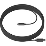 Logitech Rally Cam Strong USB-A 3.2 Gen2 -> USB-C 3.2 Gen2 M/M adatkábel 25m szürke