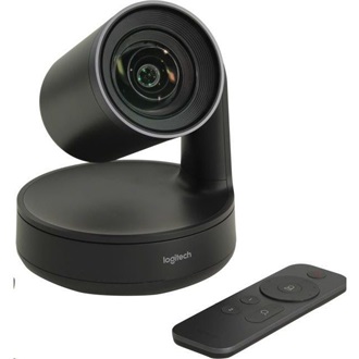 Logitech Rally Camera Ultra-HD Video Conferencing webkamera fekete