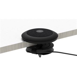 Logitech Rally Mic Pod Table Mount hangszóró mikrofon tartó fekete