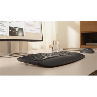 Logitech Signature Comfort Plus Combo MK880 Bluetooth magyar membrán billentyűzet + egér szürke